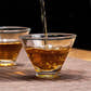 TeaVivre Fengqing Dragon Pearl Black Tea pouring steeped tea into clear cup