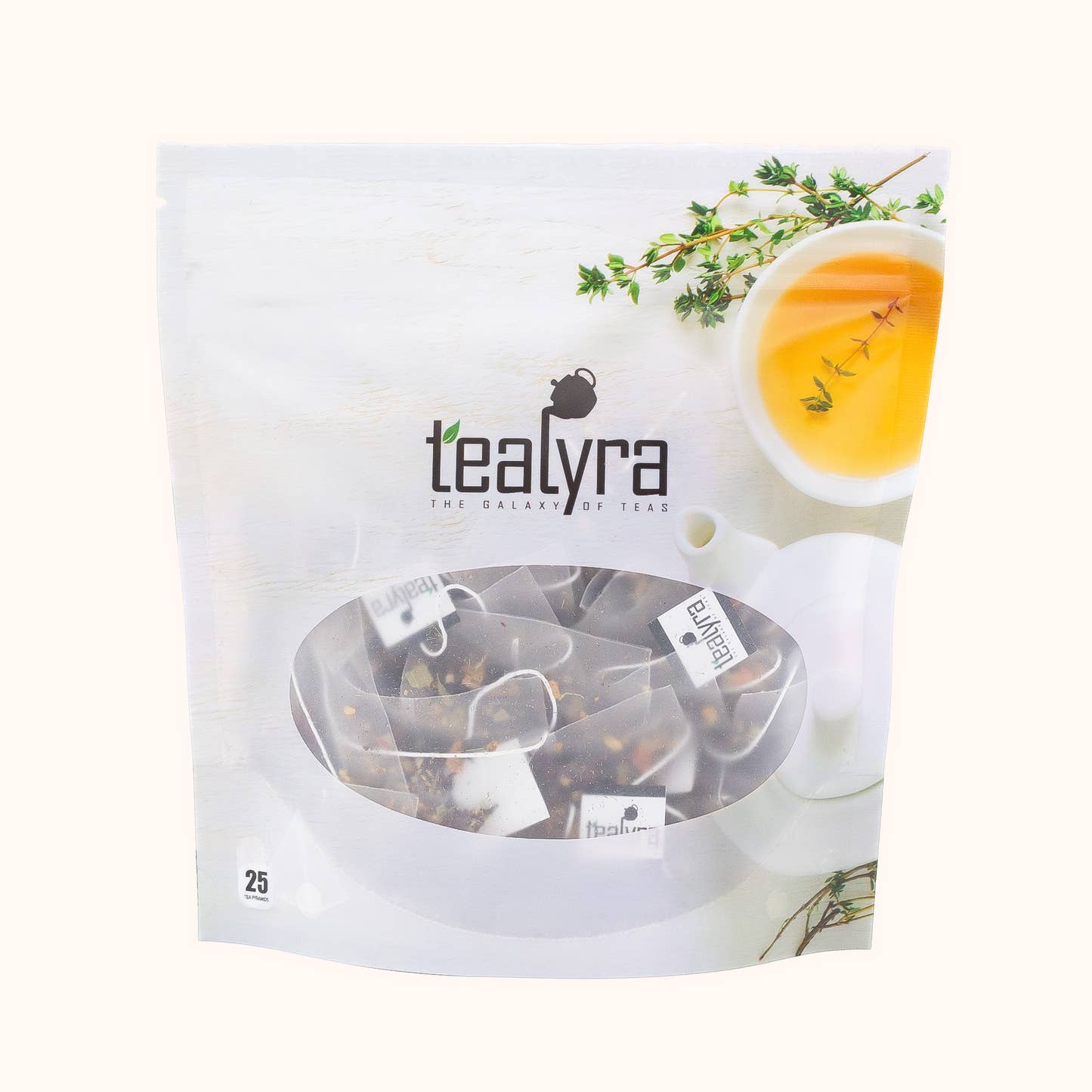 Tealyra's House Blend tea sachet pouch