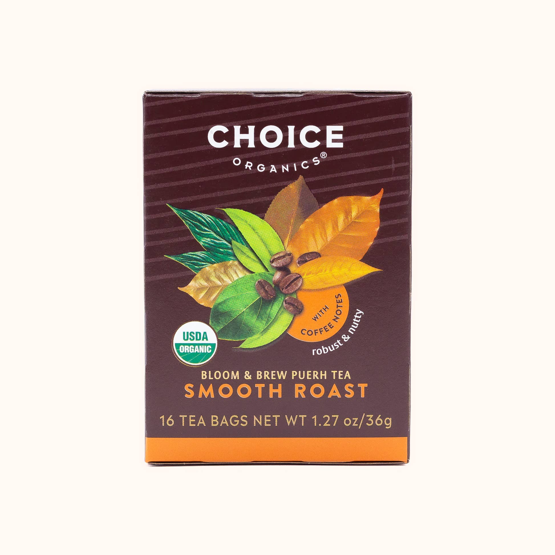 Organic Smooth Roast Tea box