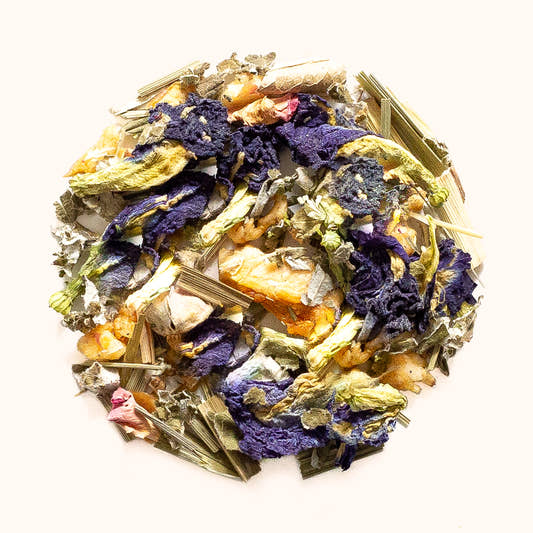 Wonderland by Casting Whimsy loose leaf tea sample circle 
