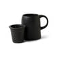 Black Ceramic Tea Infuser Mug by Good Citizen