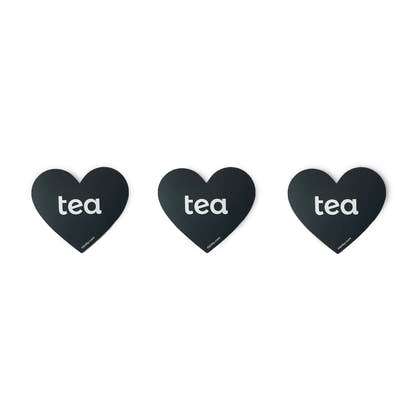 Tea Heart Sticker Pack