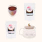 Magic Moon Tea Kit with glass teapot, iridescent mug, and two glitter teas