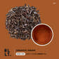OLLTco - Organic Assam Black Tea high-caf, bold + malty infographic