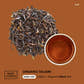Bare Leaves - Organic Nilgiri Black Tea high-caf, bright + fragrant infographic