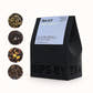 Black box with purple topper that says "Earl Grey Tea Kit - Loose Leaf - High-Caf - Top-Rated, Discover four classic + traditional loose leaf teas. Made by tea experts, chosen by tea lovers. We know all the tea. Love Sips by. Makes 16 Cups. Four 10G Packets (40G) (1.4OZ)"