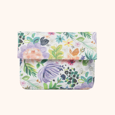 Floral Printed Travel Clutch
