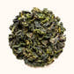 Tie Guan Yin "Iron Goddess" Oolong Tea loose leaf sample circle
