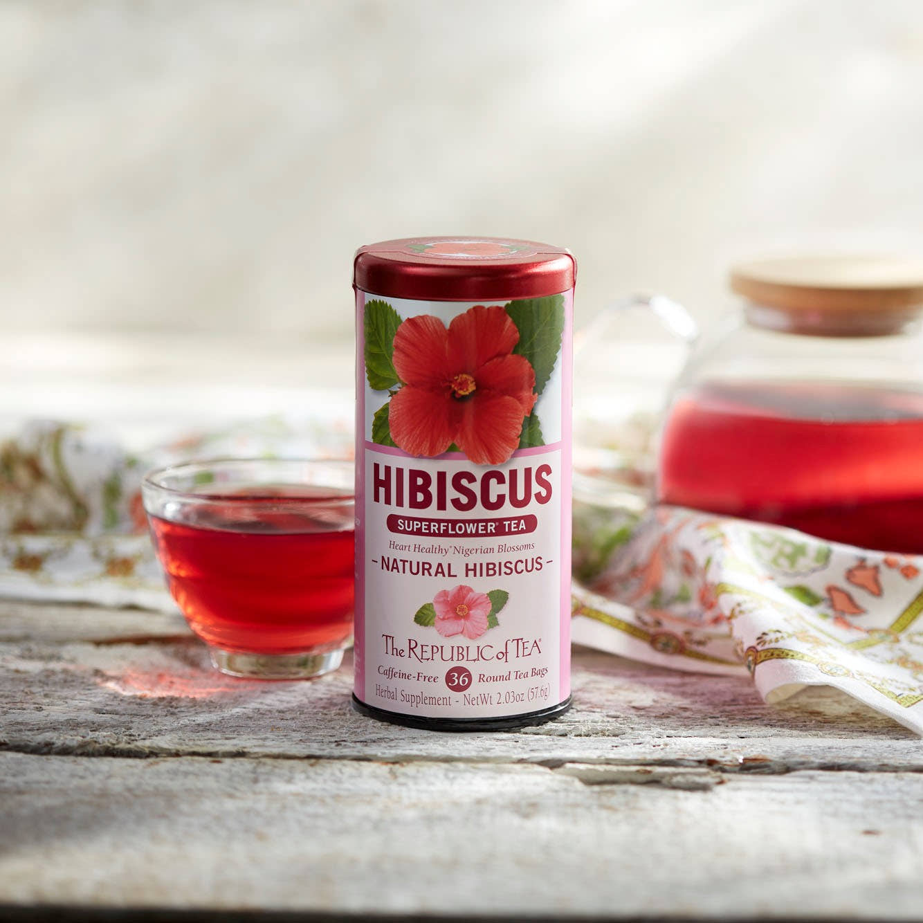 Natural Hibiscus Superflower Tea