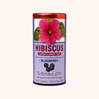 Blueberry Hibiscus Superflower Tea