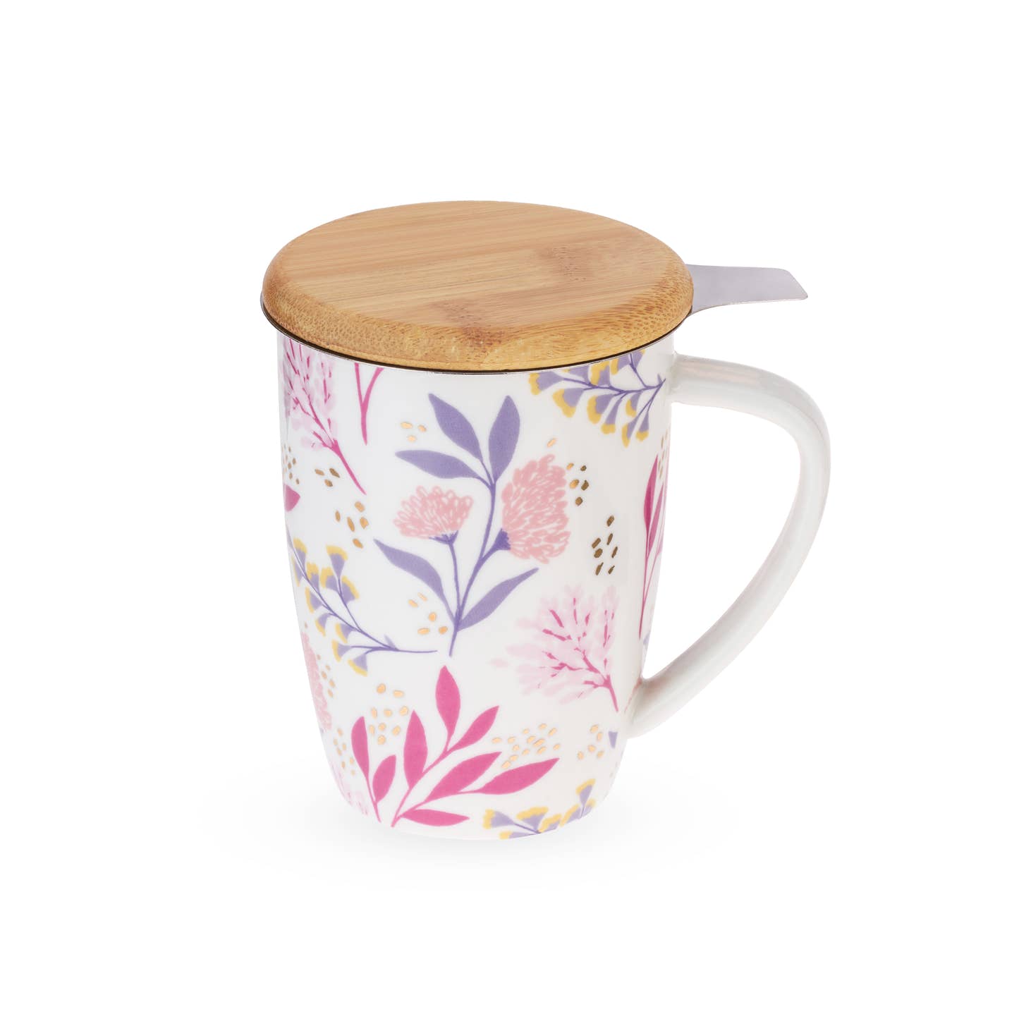 Botanical Tea Mug with Infuser