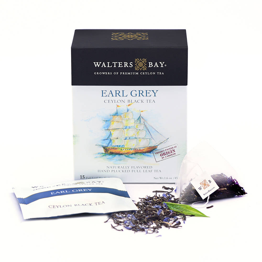 Walters Bay Earl Grey Ceylon Black Tea Tea Sachets