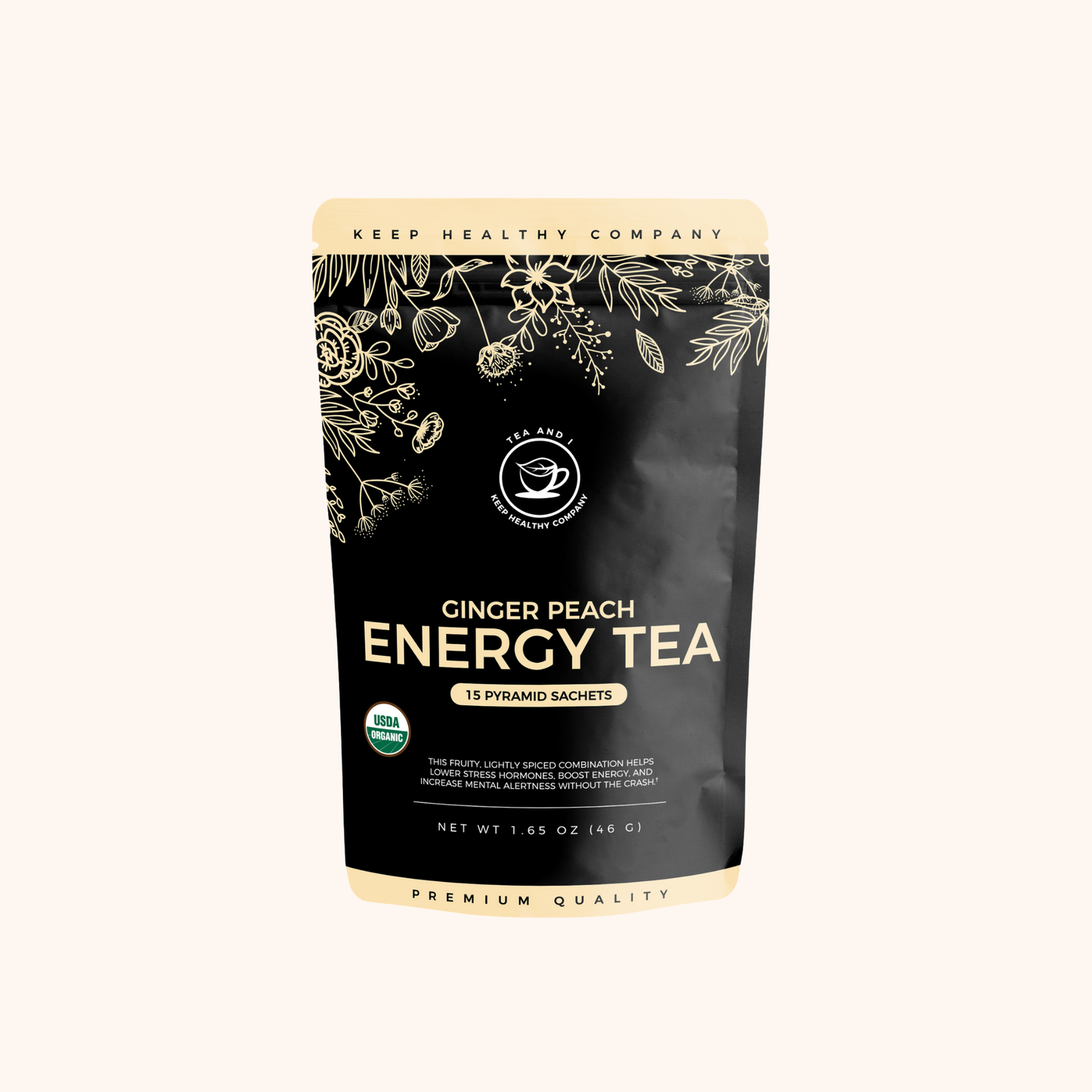 Ginger Peach Energy Tea