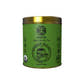 energy boost sips by akshar organic herbal tea blend 25 tea bags in a green tin