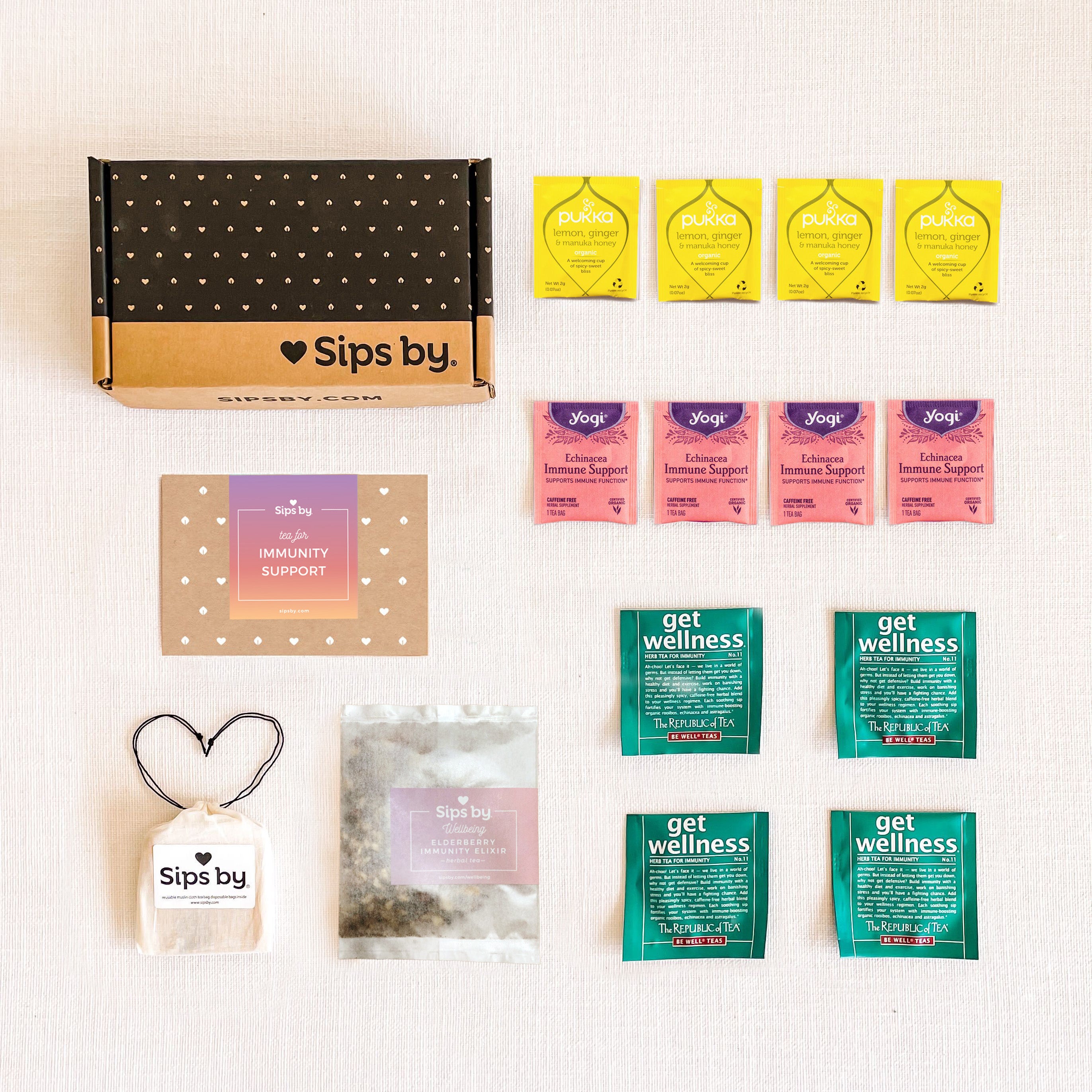 Tea and Honey Gift Set, The Wellness Box