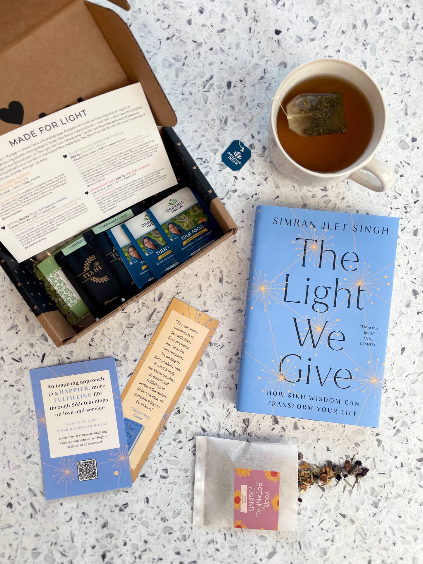 The Light We Give Tea Box
