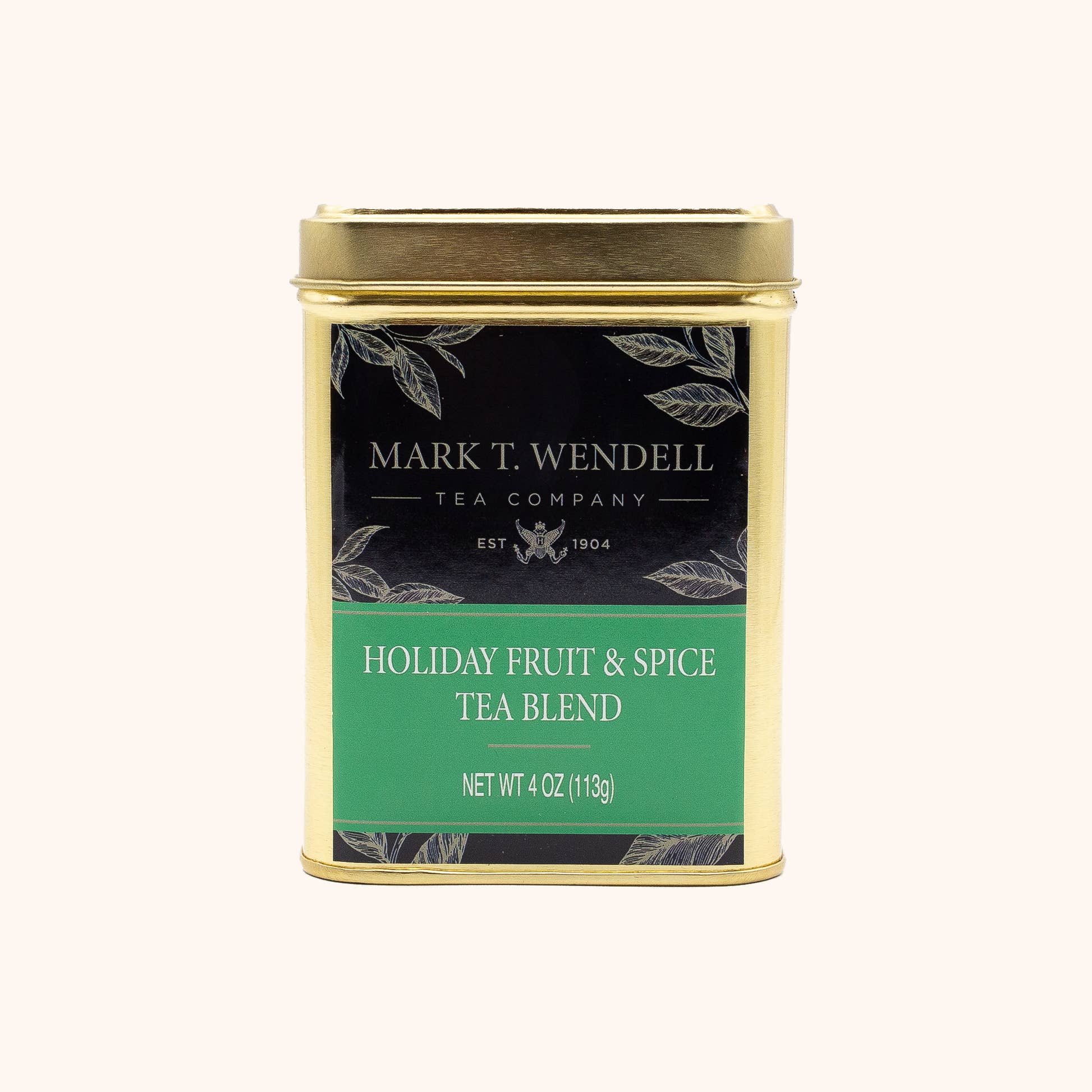 Holiday Fruit & Spice Tea Blend by Mark T. Wendell Tea Co loose leaf tea tin