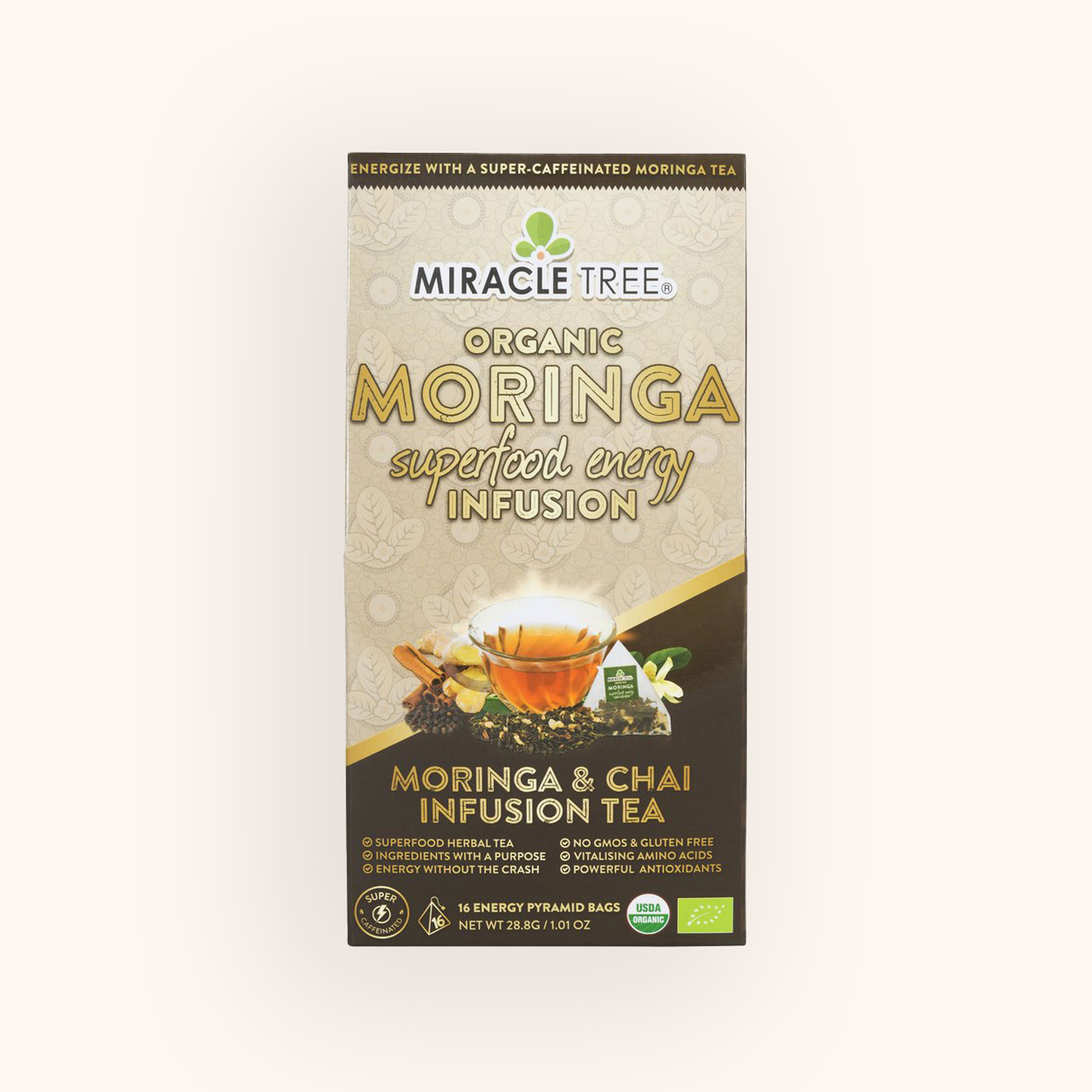 Organic Moringa Energy Tea - Chai