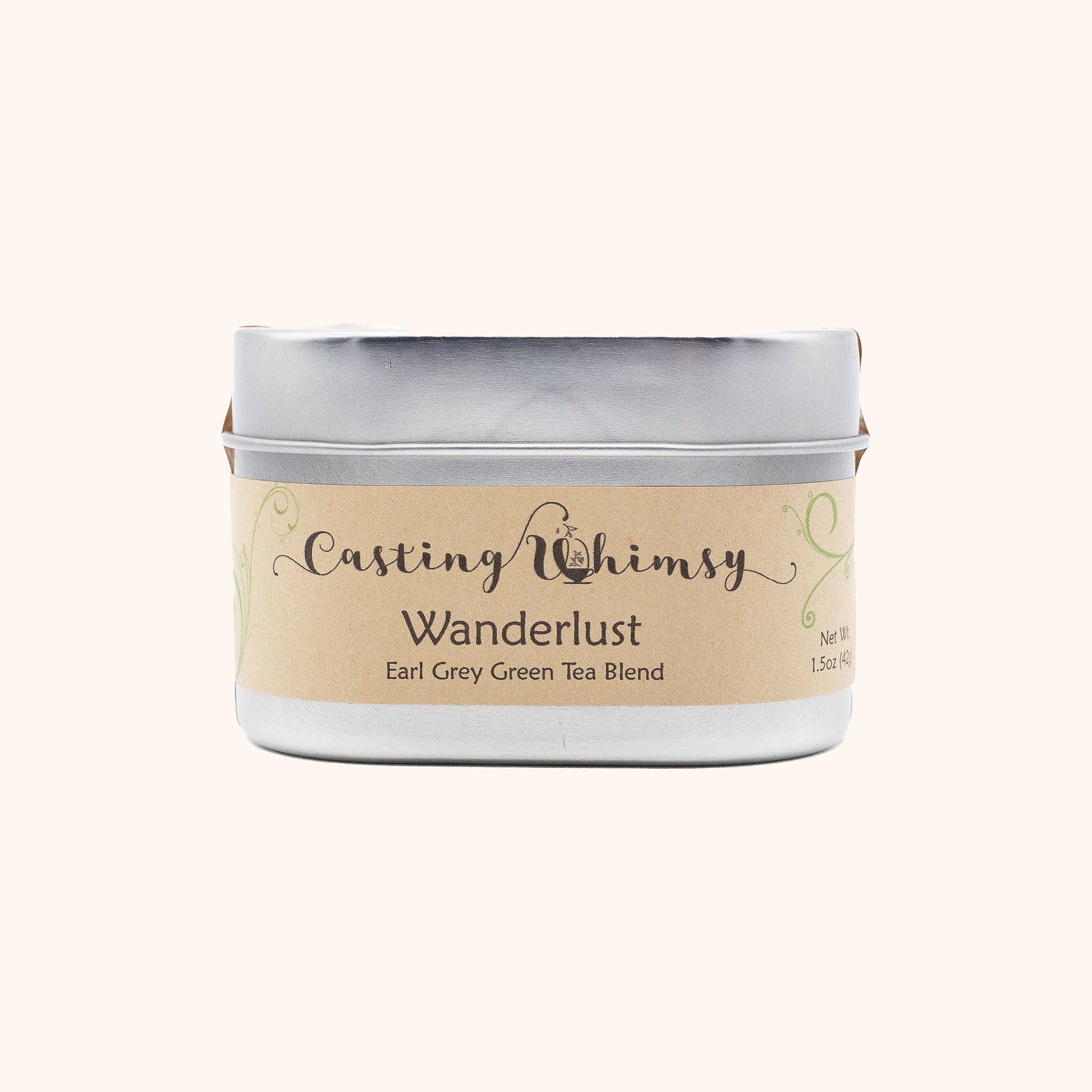 Wanderlust by Casting Whimsy tea tin