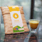 Organic Golden Milk tea package and brewed cup by Nepal Tea