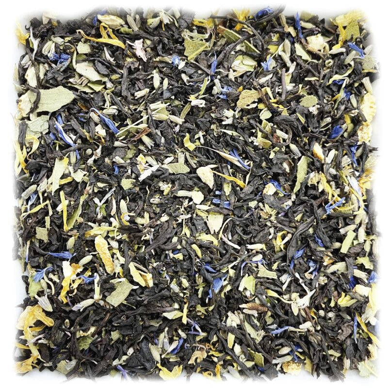 Lovely Lavender Lime by Tealyra loose leaf tea square sample