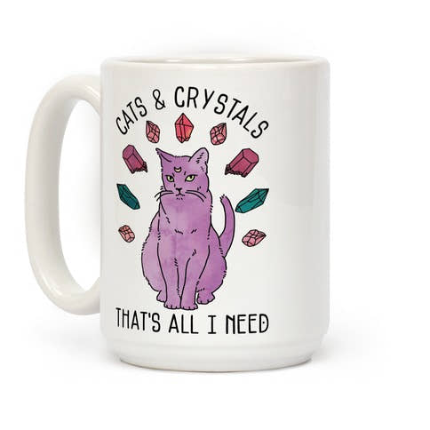 Cats and Crystals Mug