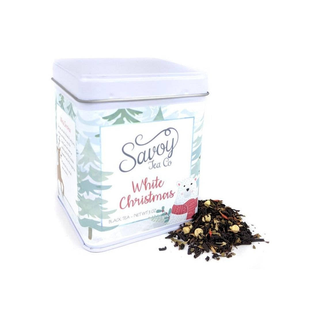 savoy tea co white christmas