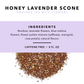 Honey Lavender Scone
